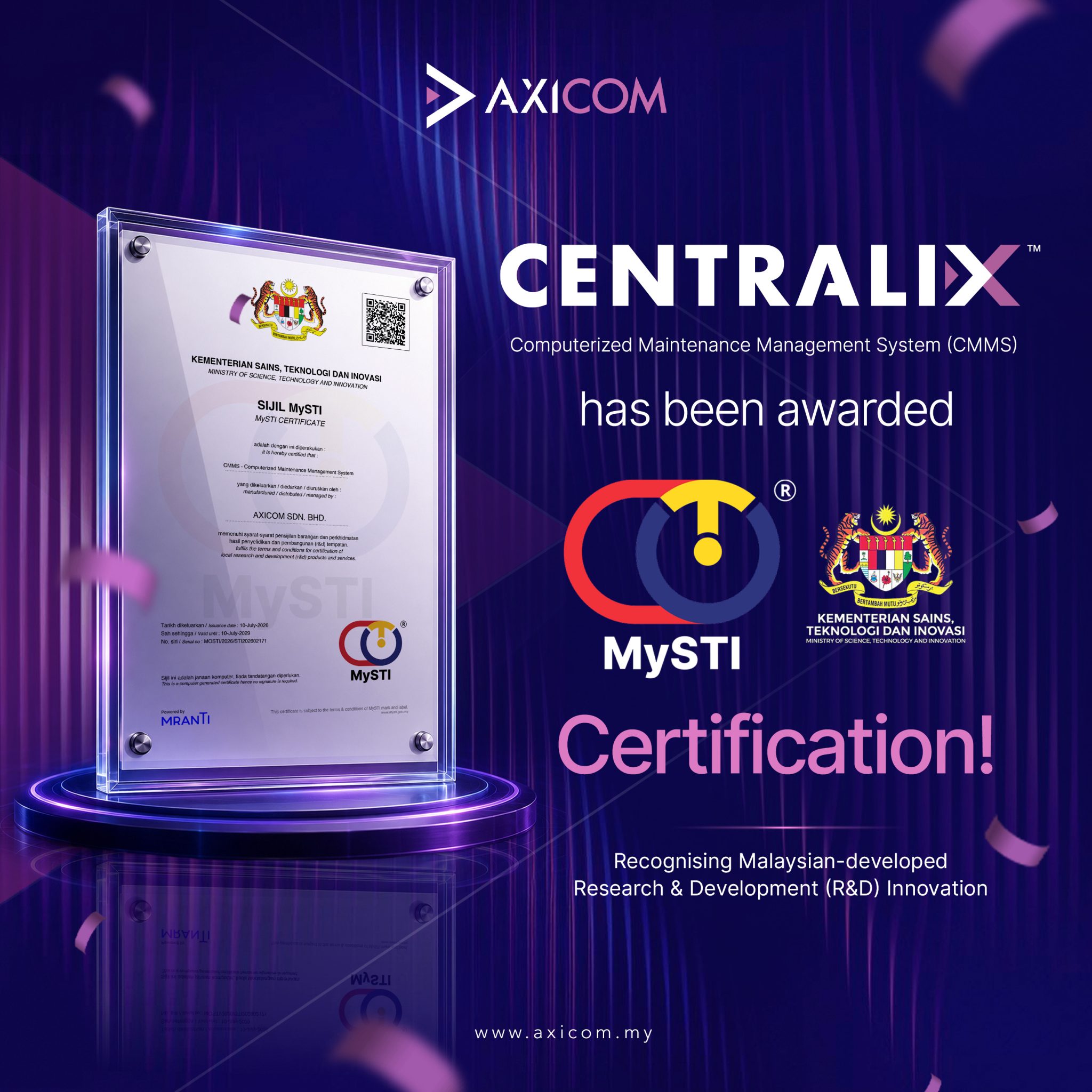 Home - AxiCom Sdn. Bhd.